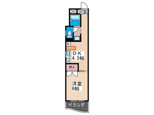 スカイシャト－幟町の物件間取画像